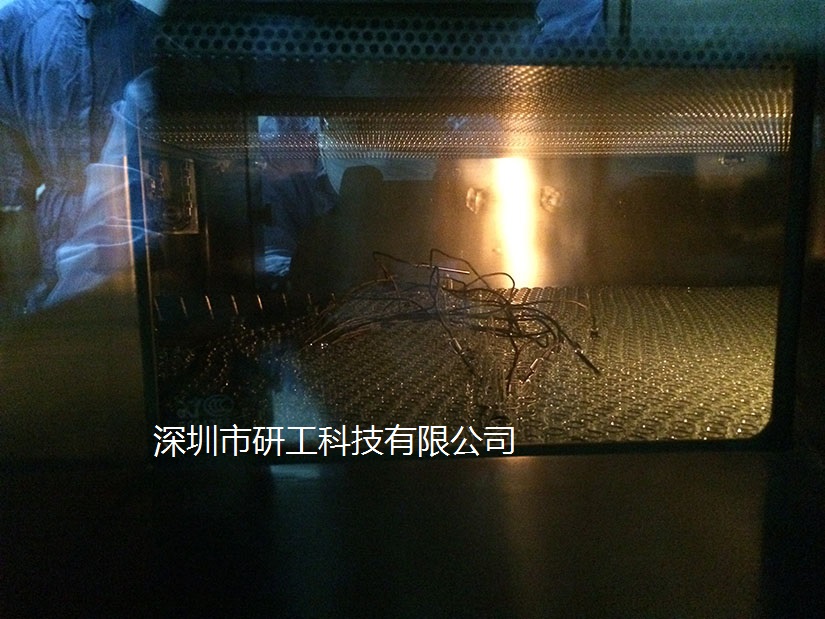干熱烘箱溫度驗(yàn)證現(xiàn)場(chǎng)圖1 